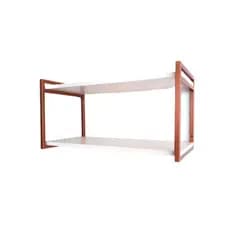 Prateleira Industrial 60x25cm MDF com Suporte Aço Carbono Parede Decoração Reforçada Moderna