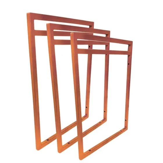Trio Suportes Prateleira 25cm Industrial Aço Carbono Resistente Para Parede Estante Decoração