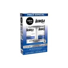Kit Shampoo 300ml + Condicionador 200ml SOS Bomba Crescimento Capilar