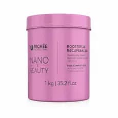 NanoBeauty BTX Booster Recuperação Termoativado Antifrizz 1Kg NanoBTX BTX Repair Repositor de Massa Richée Professional