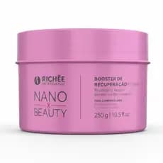 NanoBeauty BTX Booster Recuperação Termoativado Antifrizz 250g NanoBtx Repair Repositor de Massa Richée Professional