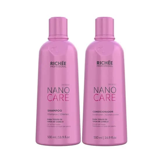 Richée Kit Nano Care Shampoo e Condicionador 500ml