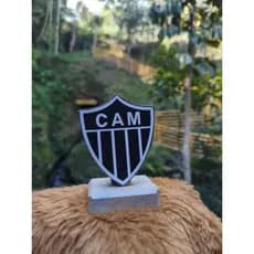 Escudo Atlético MG de Pedra