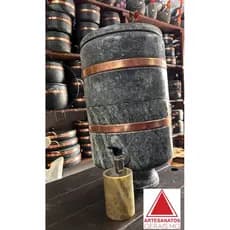 FILTRO PEDRA SABÃO  8 LITROS DURABILIDADE VITALÍCIA COPO BRONDE