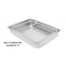 Jogo De Assadeira Forma de Bolo Retangular  Com 2 Peças - Padrão Tabuleiro Forma Para Biscoito, Forma de Rocombole