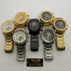 2512 Relógio Xufeng metal masculino à prova d'agua (S)