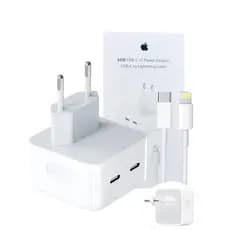 Carregador Adaptador 50W 35W 20W TURBO P/ iPhone XR 11 PRO/MAX 12 PRO/MAX 13 PRO/MAX 14 15 16 17 PRO