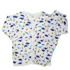 Conjunto Pijama 2 Pçs Camisa Com Botões E Calça Algodão