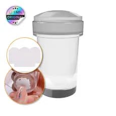 Carimbo De Unha Profissional Para Francesinha Silicone 6cm Transparente