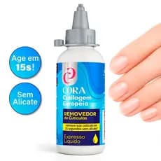 Gel Liquido Removedor Cutículas Kinq 15 Segundos Cutilagem Europeia Sem Uso de Alicate 100ml Cora