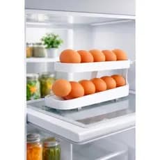 🥚 Organizador de Ovos para Geladeira – Prático, Moderno e Funcional