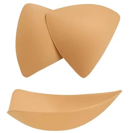Kit 10 Pares Bojo Triângulo 8mm Para Confecção Top Cropped Biquíni Sutiã Escolha Cor e Tamanho