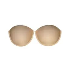 Kit 10 Pares Bojo Meia Taça 6mm Para Sutiã Biquíni Top Cropped Espuma PU Escolha Cor e Tamanho