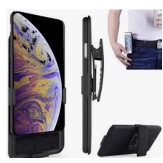 Capa Case Moto G22 + Suporte de Cintura / Película 3D / Cabo USB
