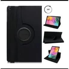 Capa Case Compatível Galaxy Tab A9  8.7 Polegadas Capa Executiva 360° Capa Preta Película Caneta