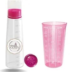 Regador Bisnaga Molhar Bolo Umedecer Massas 500ml + Copo Medidor