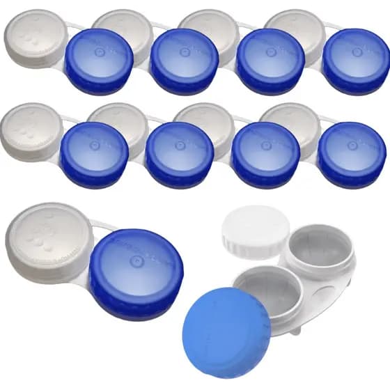 Kit 10 Estojos para Lente de contato Bausch Lomb
