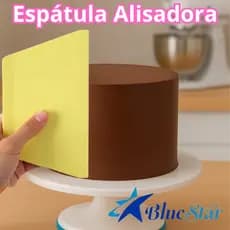 Espatula Allisadora de Bolo Raspadora para Bolos Blue Star Linha Confeitaria N 1
