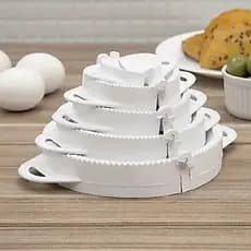 Forma para Pastel Fogazza Risole 5 Formas em Tam. Diferentes