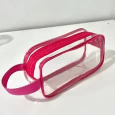 Necessaire Transparente Plástico Enfermagem Bolsa Necessaire