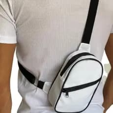 Bolsa Masculina Transversal  Shoulder Bag Ombro