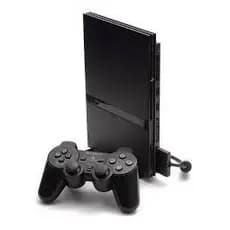 PS2 Original + 2 manetes+ 10 jogos. (temos kit pendrive+ leitor juntos, 22 jogos pen drive+5 fisico)video game ps2 play2