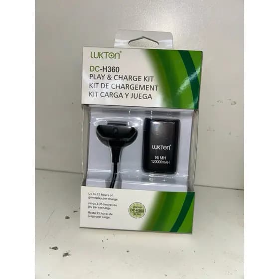 BATERIA RECARREGAVEL XBOX 360 12000mAH