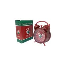 RELÓGIO DESPERTADOR FLUMINENSE ORIGINAL NA CAIXA OFICIAL DO CLUBE