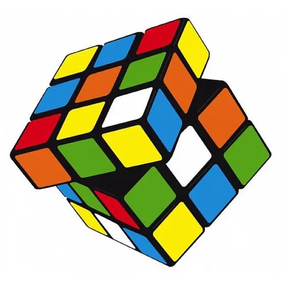 CUBO MÁGICO ORIGINAL HABILIDADE E RACIOCÍNIO PARA ADULTOS E CRIANÇAS 5X5 CM