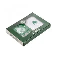 Baralho Palmeiras Oficial Kit 2 Baralhos Plástico Porco