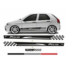 Kit Adesivos Lateral e Traseiro Fiat Palio