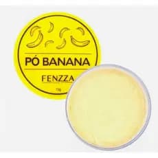Pó Banana Fenzza.Pó solto banana Fenzza.Pó facial Banana Fenzza
