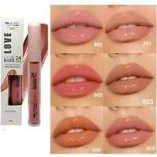 Lip oil Nude 24 horas Max Love 5ml. Lip Oil Max Love. Lip Oil. Hidrante labial com cor.