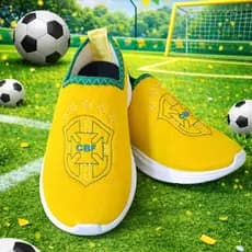 Tênis Infantil Copa do Mundo Menino Confortavel Macio Estiloso Escolar Corrida Antiderrapante Promoção