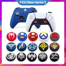 Par de Grip borracha Protetora de Silicone para Analógicos de Controles de PS5, PS4, Xbox Series, One e 360