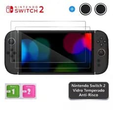 Película de Vidro Nintendo Switch 2 Tela Protetora Película