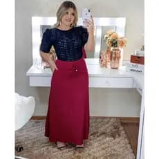 Saia  longa moda evangélica