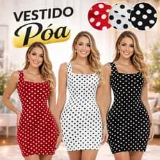 Vestido Anos 60 70 80 Poá Bolinha Regata Vintage Retrô Moda Feminina Tubinho Elegante Retrô