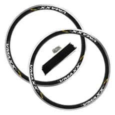 Kit Aro 24 Vzan Vmaxx 36F Preto Freio V-Brake Com Raios E Niples