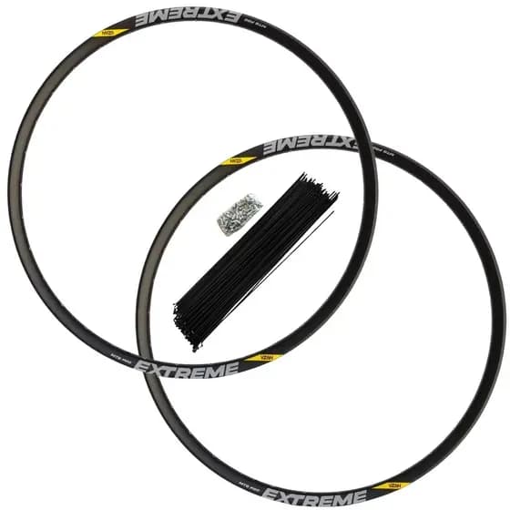 Kit Aro 29 Roda Vzan Extreme Pro Tubeless Bike Com Raios e Niples