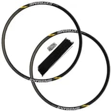 Kit Aro 29 Roda Vzan Extreme Pro Tubeless Bike Com Raios e Niples