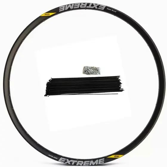 Aro 29 Vzan Extreme Pro Tubeless Bike Com Raios 28 32 36 Furos