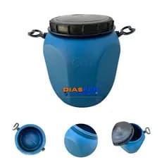 Bombona Tambor de 50 Litros NOVA para armazenar 15KG de ração