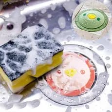 Ralo de pia de silicone para tampar odor e recolhe restos de alimentos