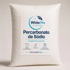 Percarbonato de Sódio White Pro 2kg 100% Puro Limpeza Geral