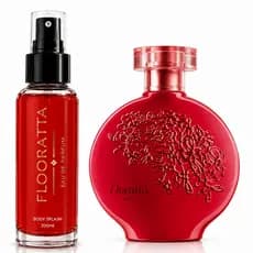 Body splash Perfume Deo Colônia Flooratta Red 200ML