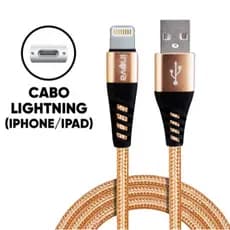 Cabo Carregador Celular Compativel iPhone Original Inova 2 Metros