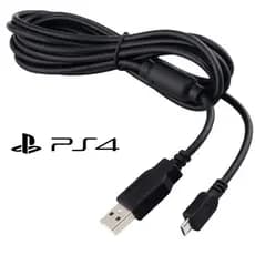 Cabo Para Carregar Controle para Ps4 Sony Com Filtro Envio Imediato 1,5m