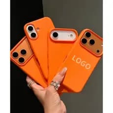 Capa Silicone Aveludada para iPhone 17 / 17 Pro / 17 Pro Max Antichoque Premium Toque Macio proteção premium
