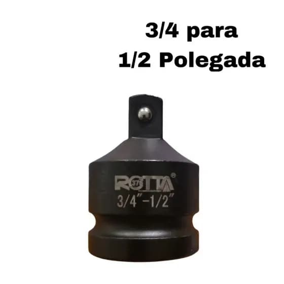 Soquete De Redução Chave De Impacto 3/4 Para 1/2 Polegada